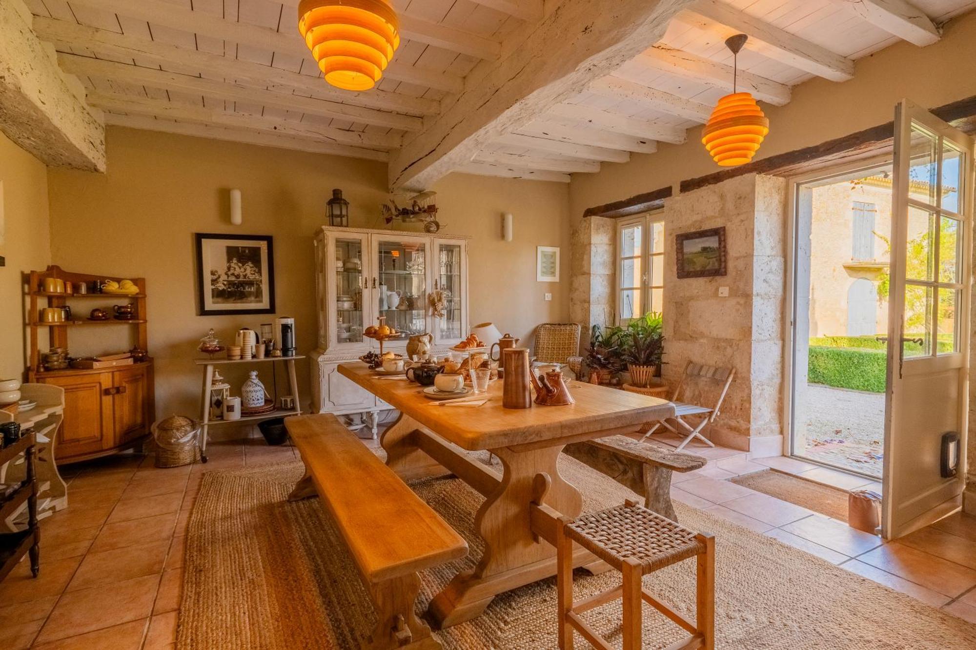 Propriete Le Monneton Bed & Breakfast Sainte-Christie Eksteriør bilde