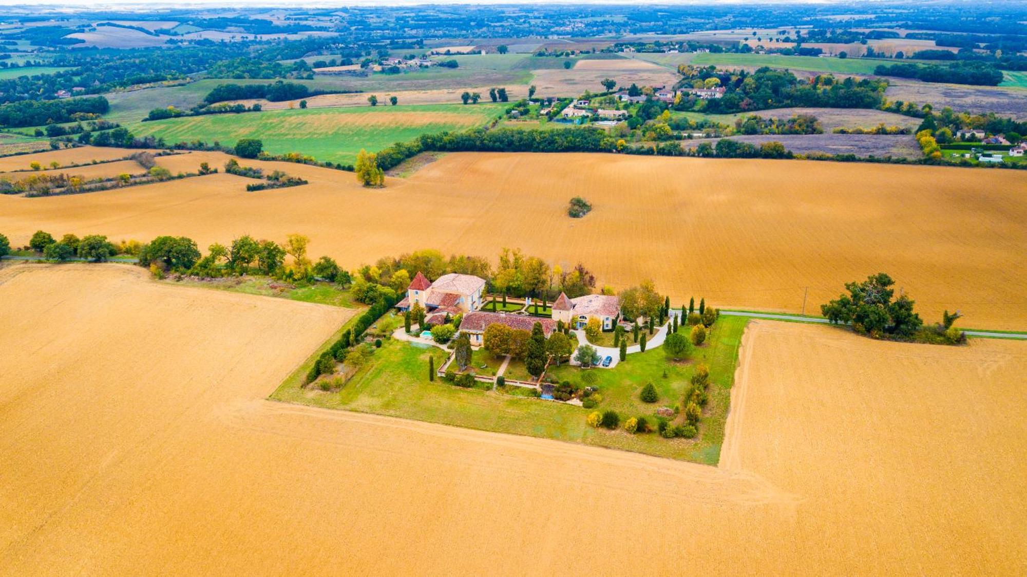 Propriete Le Monneton Bed & Breakfast Sainte-Christie Eksteriør bilde