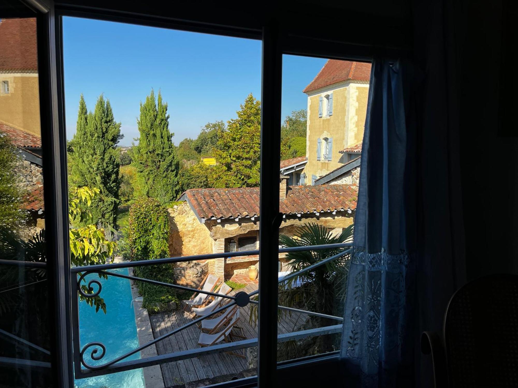 Propriete Le Monneton Bed & Breakfast Sainte-Christie Eksteriør bilde